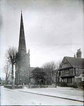 Yardley Old Church - photograph Canon Cochrane 