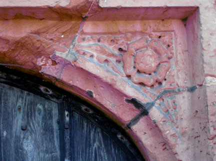 Catherine of Aragon's Door - Photograph by Margaret Shaw