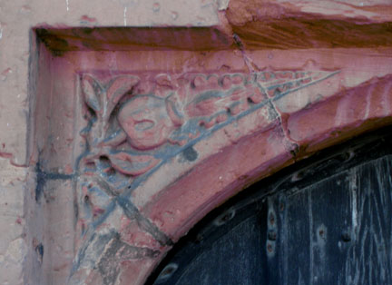 Catherine of Aragon's Door - Photograph by Margaret Shaw